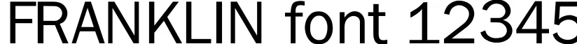 Dynamic FRANKLIN Font Preview https://safirsoft.com