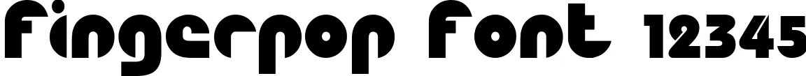 Dynamic Fingerpop Font Preview https://safirsoft.com