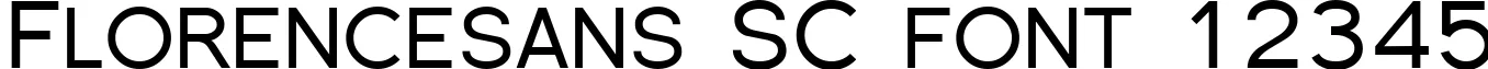 Dynamic Florencesans SC Font Preview https://safirsoft.com