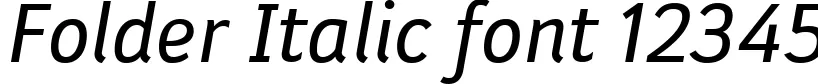 Dynamic Folder Italic Font Preview https://safirsoft.com