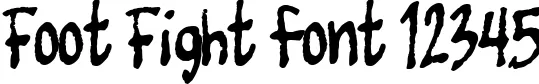 Dynamic Foot Fight Font Preview https://safirsoft.com