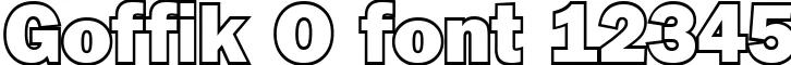 Dynamic Goffik O Font Preview https://safirsoft.com