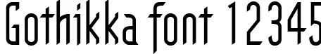 Dynamic Gothikka Font Preview https://safirsoft.com