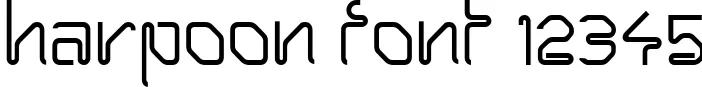 Dynamic HARPOON Font Preview https://safirsoft.com
