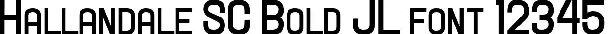 Dynamic Hallandale SC Bold JL Font Preview https://safirsoft.com