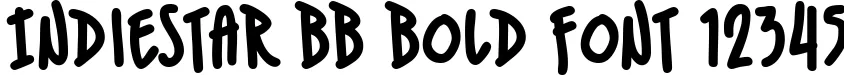 Dynamic IndieStar BB Bold Font Preview https://safirsoft.com