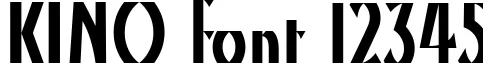 Dynamic KINO Font Preview https://safirsoft.com