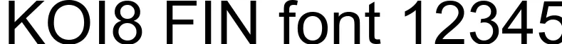 Dynamic KOI8 FIN Font Preview https://safirsoft.com