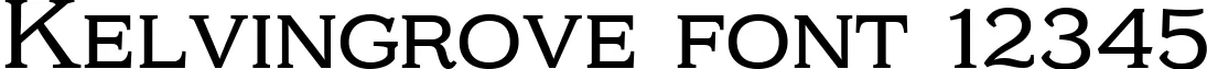 Dynamic Kelvingrove Font Preview https://safirsoft.com