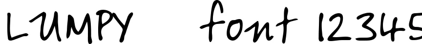 Dynamic LUMPY    Font Preview https://safirsoft.com