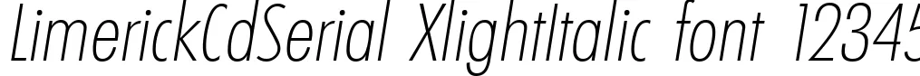 Dynamic LimerickCdSerial XlightItalic Font Preview https://safirsoft.com