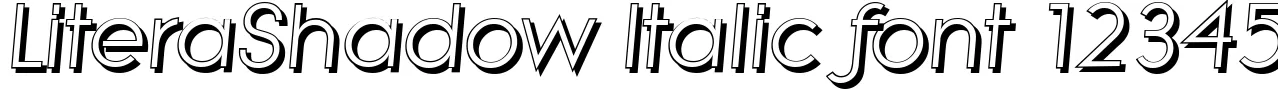 Dynamic LiteraShadow Italic Font Preview https://safirsoft.com