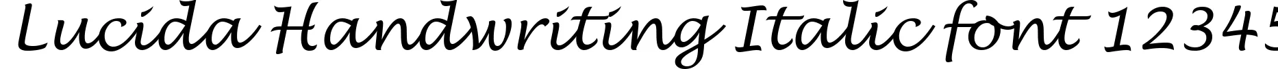Dynamic Lucida Handwriting Italic Font Preview https://safirsoft.com