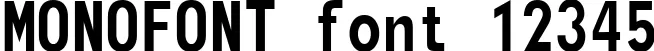 Dynamic MONOFONT Font Preview https://safirsoft.com