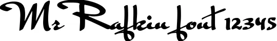 Dynamic Mr Rafkin Font Preview https://safirsoft.com