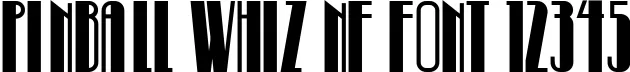 Dynamic Pinball Whiz NF Font Preview https://safirsoft.com
