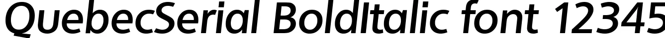 Dynamic QuebecSerial BoldItalic Font Preview https://safirsoft.com