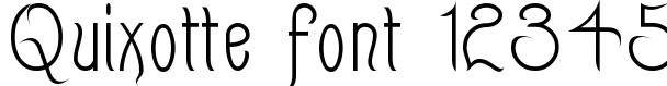 Dynamic Quixotte Font Preview https://safirsoft.com