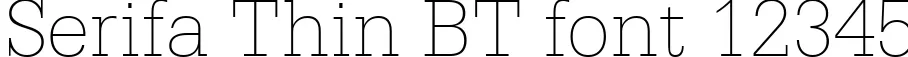 Dynamic Serifa Thin BT Font Preview https://safirsoft.com