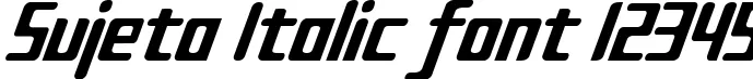 Dynamic Sujeta Italic Font Preview https://safirsoft.com