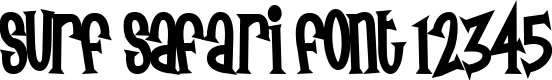Dynamic Surf Safari Font Preview https://safirsoft.com