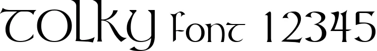 Dynamic TOLKY Font Preview https://safirsoft.com