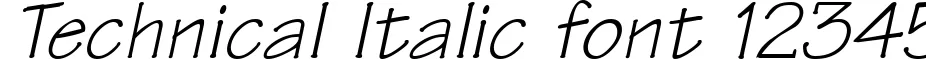 Dynamic Technical Italic Font Preview https://safirsoft.com