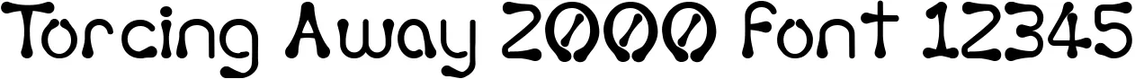 Dynamic Torcing Away 2000 Font Preview https://safirsoft.com