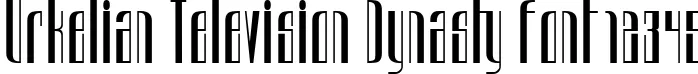 Dynamic Urkelian Television Dynasty Font Preview https://safirsoft.com