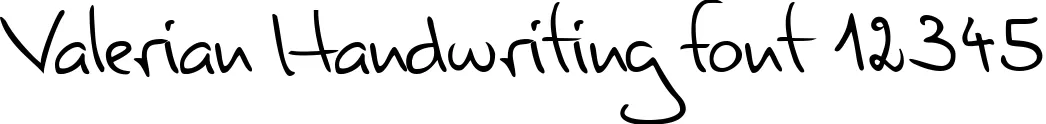 Dynamic Valerian Handwriting Font Preview https://safirsoft.com