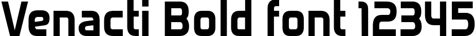 Dynamic Venacti Bold Font Preview https://safirsoft.com