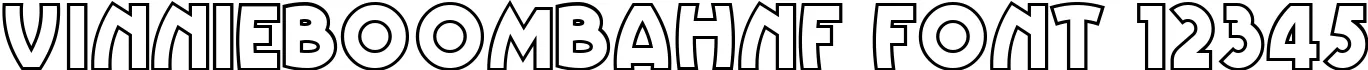Dynamic VinnieBoomBahNF Font Preview https://safirsoft.com