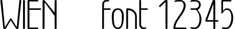Dynamic WIEN     Font Preview https://safirsoft.com