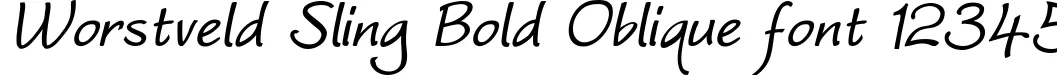 Dynamic Worstveld Sling Bold Oblique Font Preview https://safirsoft.com
