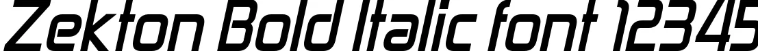 Dynamic Zekton Bold Italic Font Preview https://safirsoft.com