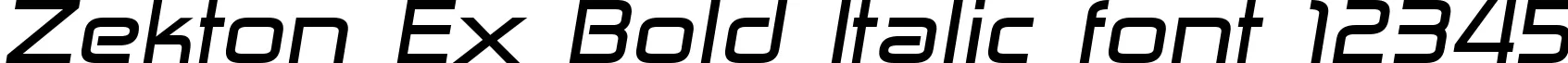Dynamic Zekton Ex Bold Italic Font Preview https://safirsoft.com