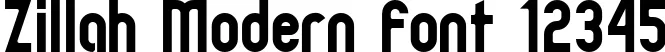 Dynamic Zillah Modern Font Preview https://safirsoft.com