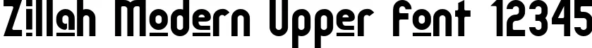 Dynamic Zillah Modern Upper Font Preview https://safirsoft.com