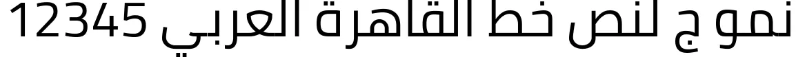 Dynamic Cairo Font Preview https://safirsoft.com - Cairo Regular font