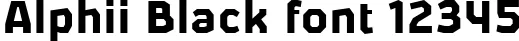 Dynamic Alphii Black Font Preview https://safirsoft.com