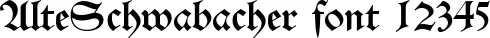 Dynamic AlteSchwabacher Font Preview https://safirsoft.com