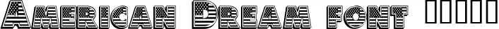 Dynamic American Dream Font Preview https://safirsoft.com