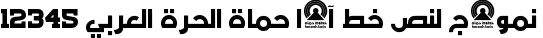 Dynamic Ara Hamah AlHorra Font Preview https://safirsoft.com