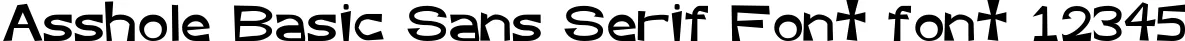 Dynamic Asshole Basic Sans Serif Font Font Preview https://safirsoft.com