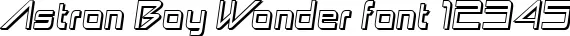 Dynamic Astron Boy Wonder Font Preview https://safirsoft.com