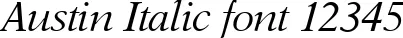 Dynamic Austin Italic Font Preview https://safirsoft.com