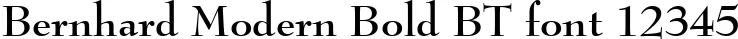 Dynamic Bernhard Modern Bold BT Font Preview https://safirsoft.com