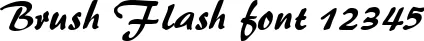Dynamic Brush Flash Font Preview https://safirsoft.com