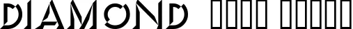 Dynamic DIAMOND  Font Preview https://safirsoft.com