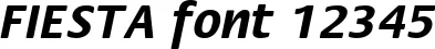 Dynamic FIESTA Font Preview https://safirsoft.com